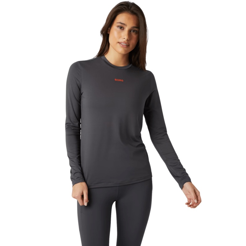 Bjrn Borg Long Sleeve T-Shirt Grey