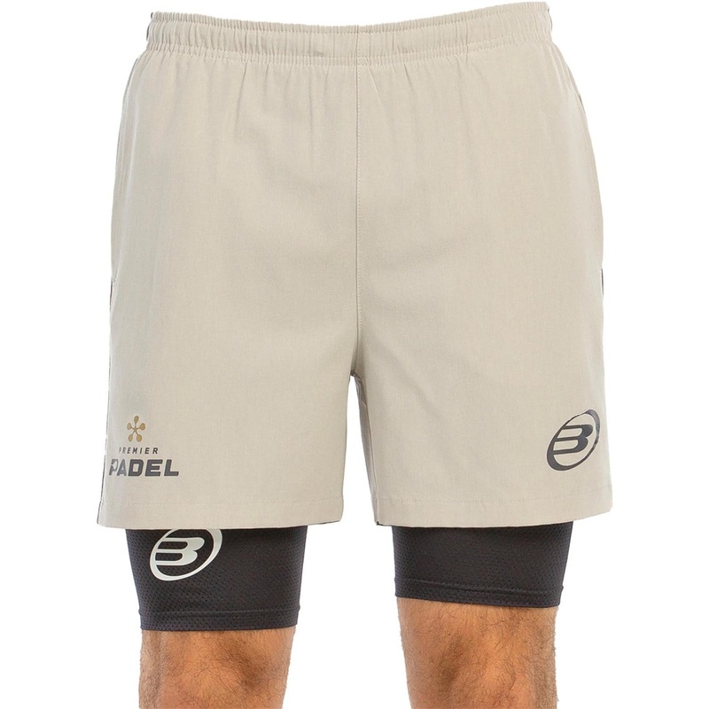 Bullpadel Short Barde|Stone|Black|S|M|L|XL|XXL
