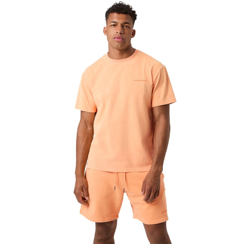 Bjrn Borg Oversized Washed T-Shirt Orange