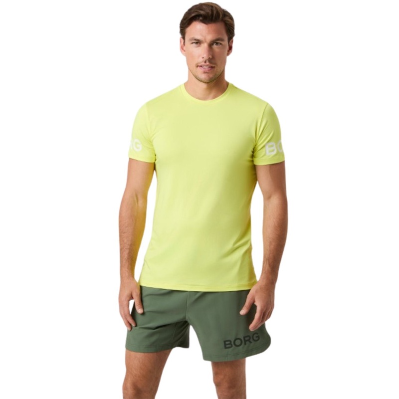 Bjrn Borg T-shirt Men Yellow|S|M|L|XL|XXL