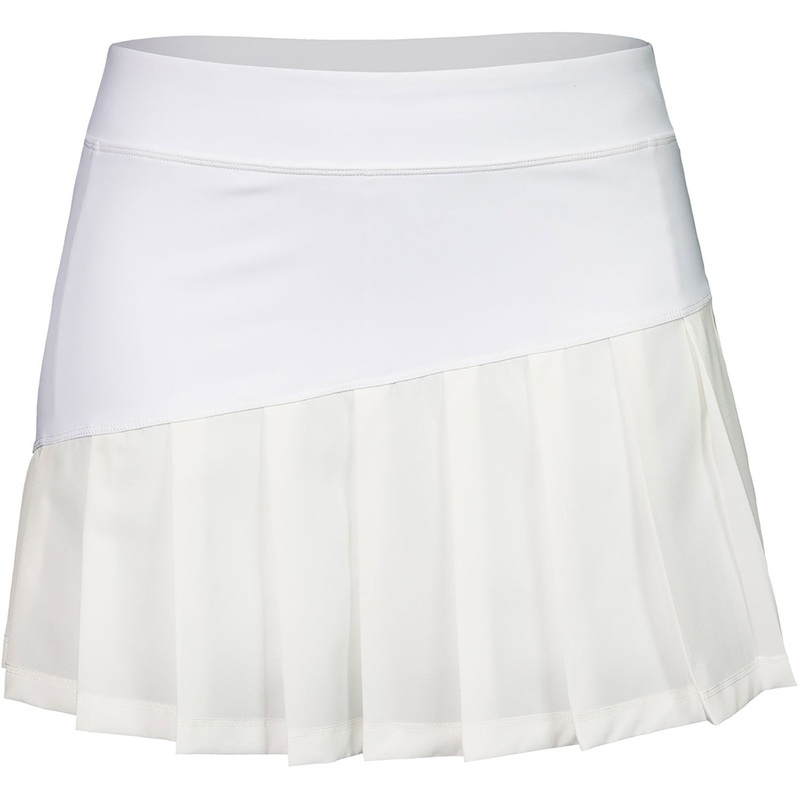 The Indian Maharadja Skirt Pleated White