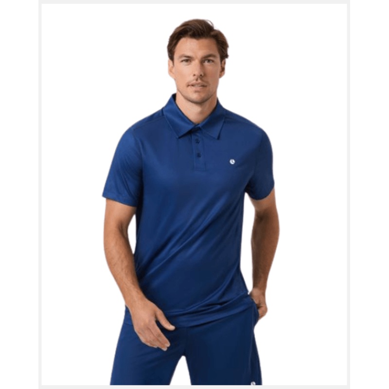 Bjrn Borg Ace Mesh Panel Polo Dark Blue