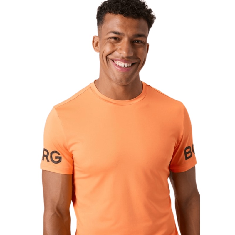 Bjrn Borg T-shirt Men Orange|S|M|L|XL|XXL