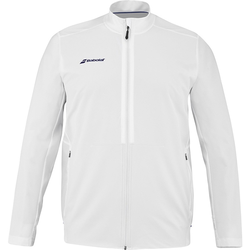 Babolat Play Jacket|White|Black|Sodalite Blue|S|M|L|XL|XXL