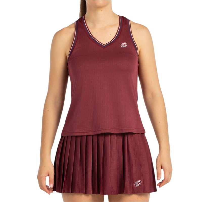 Bullpadel T-shirt W Aza|Wine|White|XS|S|M|L|XL|XXL