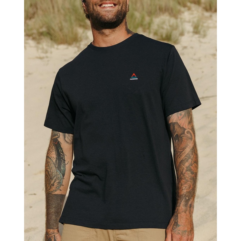 Classic Logo Organic Cotton T-Shirt – Black