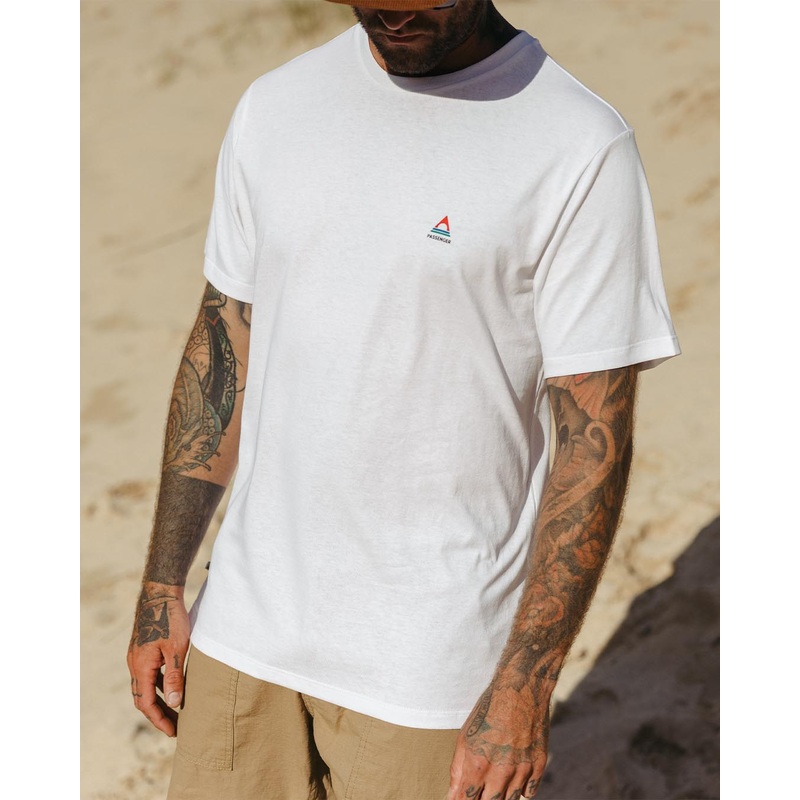 Classic Logo Organic Cotton T-Shirt – White