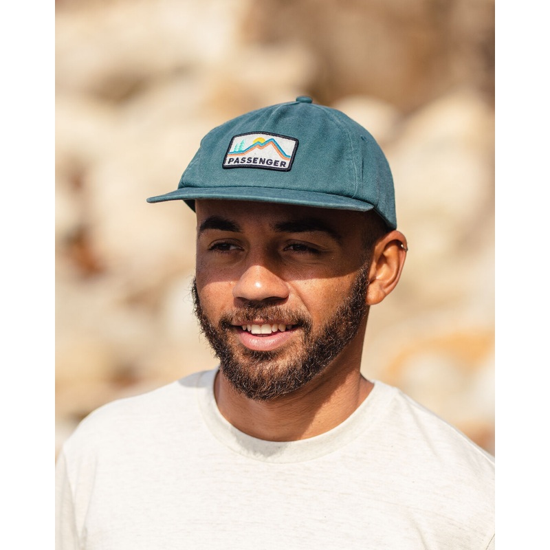 Fluke Recycled Cotton 5 Panel Cap – Deep Ocean