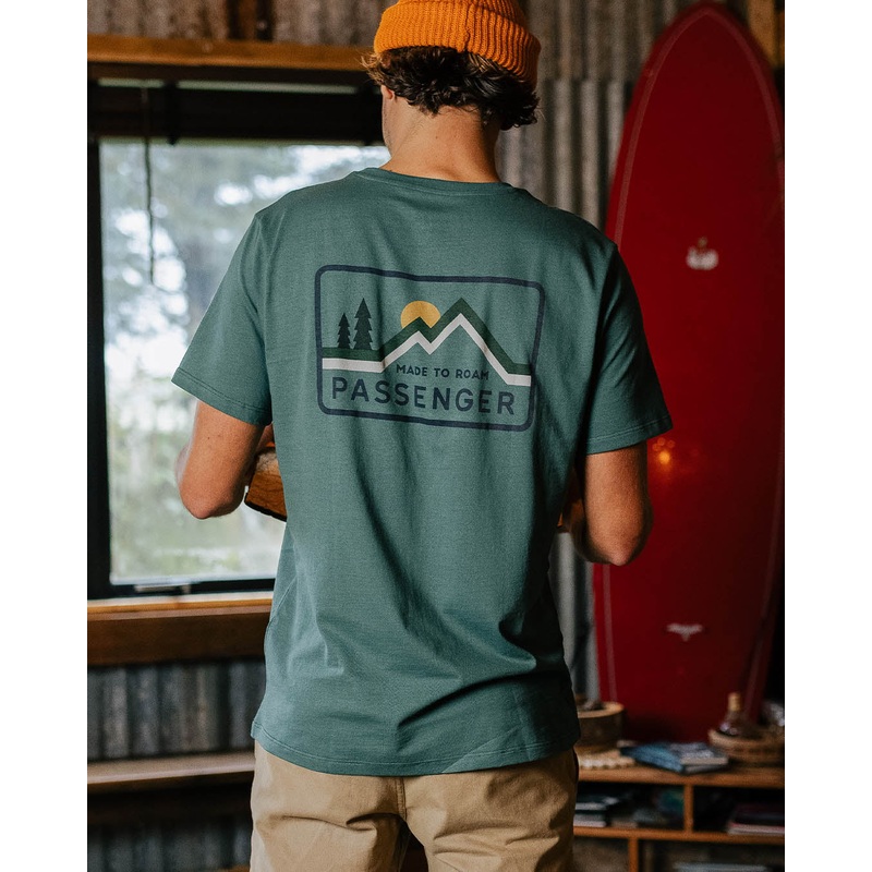 Made To Roam Recycled Cotton T-Shirt – Deep Ocean