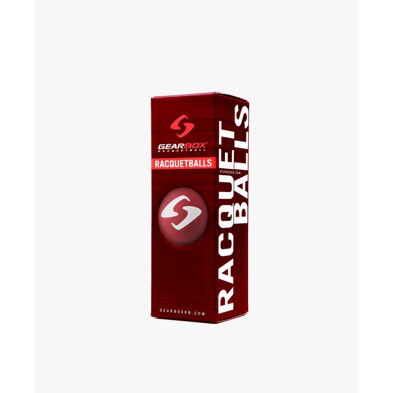 Racquetball 3 Ball Pack – Cardinal Red