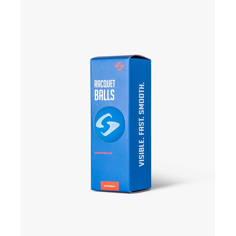 Racquetball 3 Ball Pack – Electric Blue