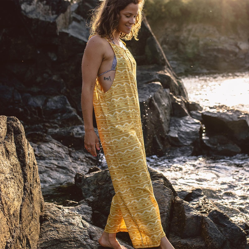 Spirit Jumpsuit – Ochre Yellow Sol