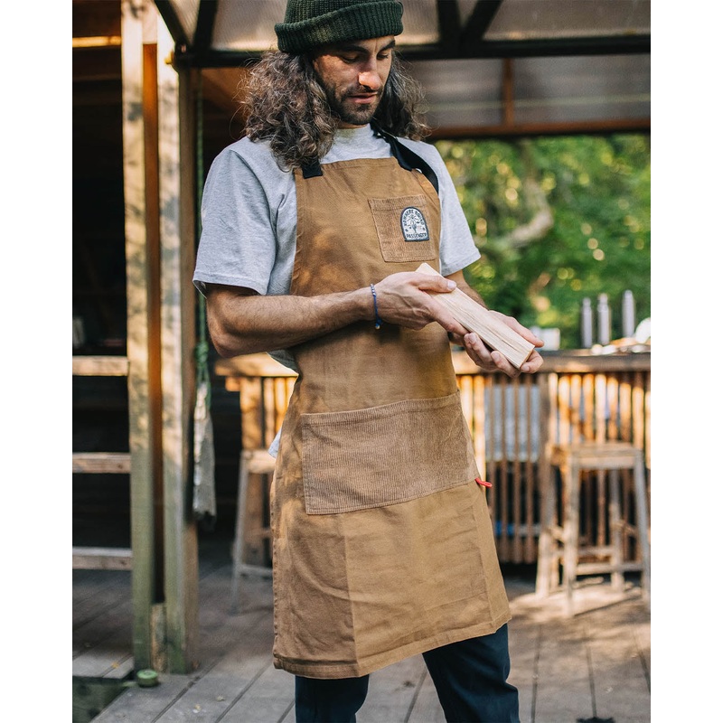 Yard Organic Cotton Denim Apron – Coconut