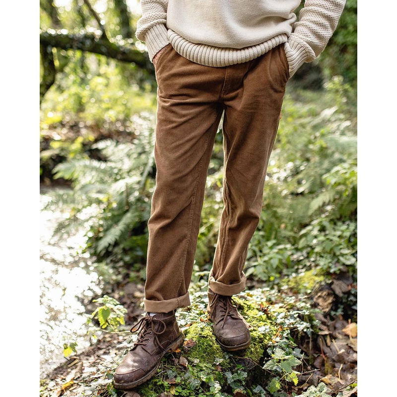 Adventurer Cord Trouser – Coconut