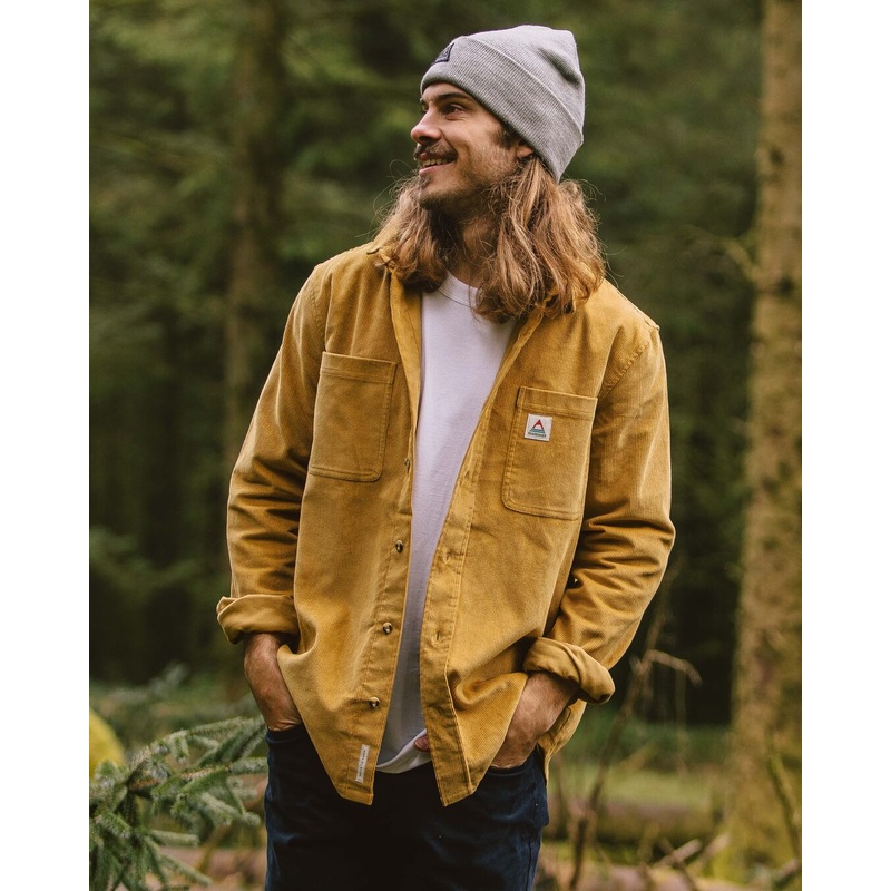 Backcountry Corduroy Shirt – Mustard Gold