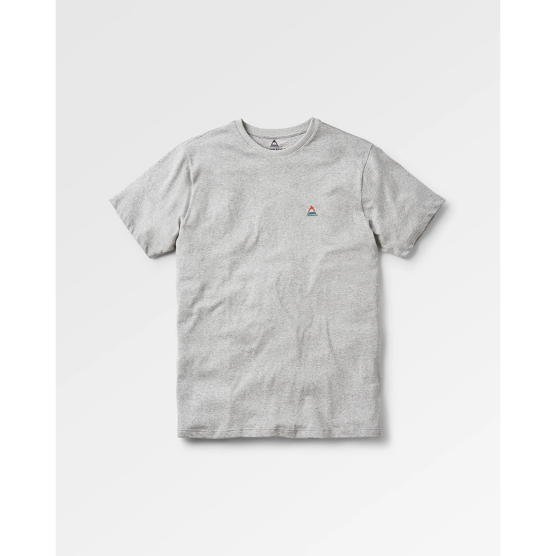 Classic Logo Organic Cotton T-Shirt – Mid Grey Marl
