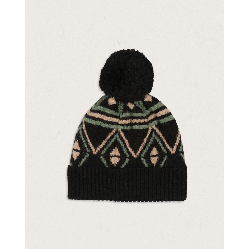 Ember Bobble Hat – Black|One Size