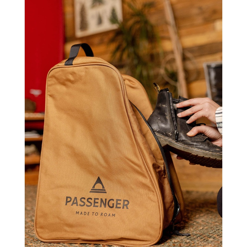 Explore Recycled Boot Bag – Golden Brown