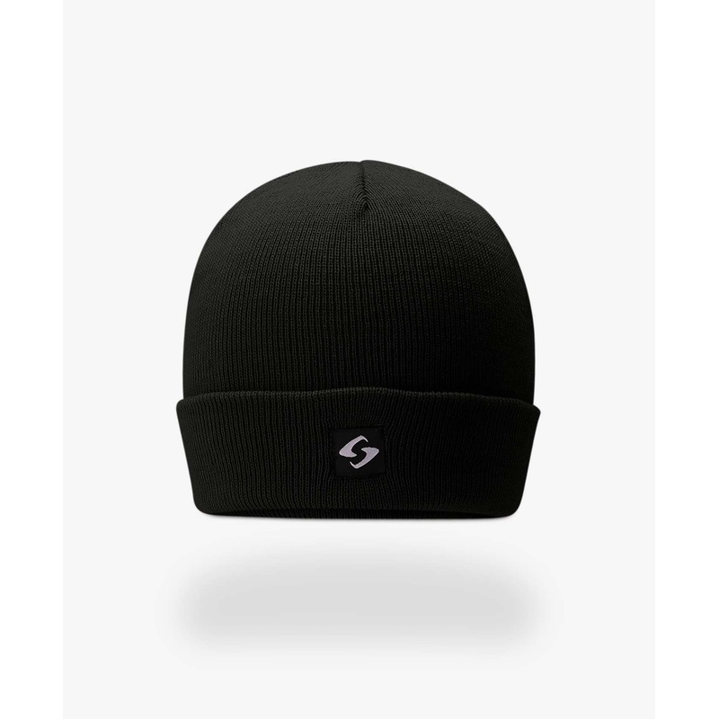 GB Knit Beanie Black|Black