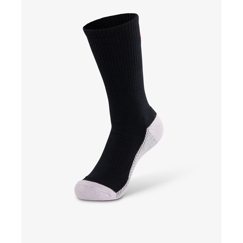 Gearbox Crew Socks – Black/Grey