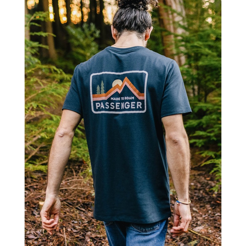 Made To Roam Recycled Cotton T-Shirt – Deep Navy