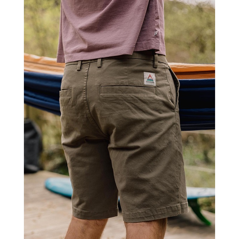 365 Organic Cotton Short – Dusty Olive