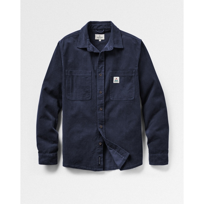 Backcountry Corduroy Shirt – Deep Navy