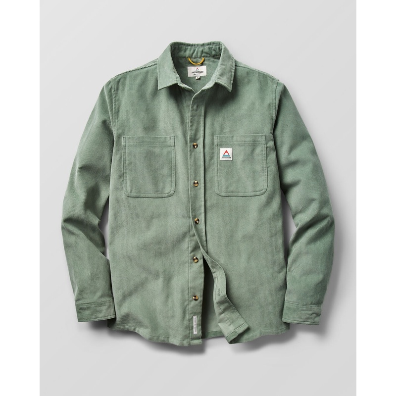 Backcountry Corduroy Shirt – Pistachio