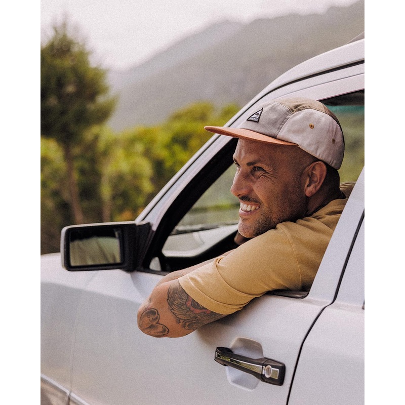 Fixie Recycled 5 Panel Cap – Apple Green Multi