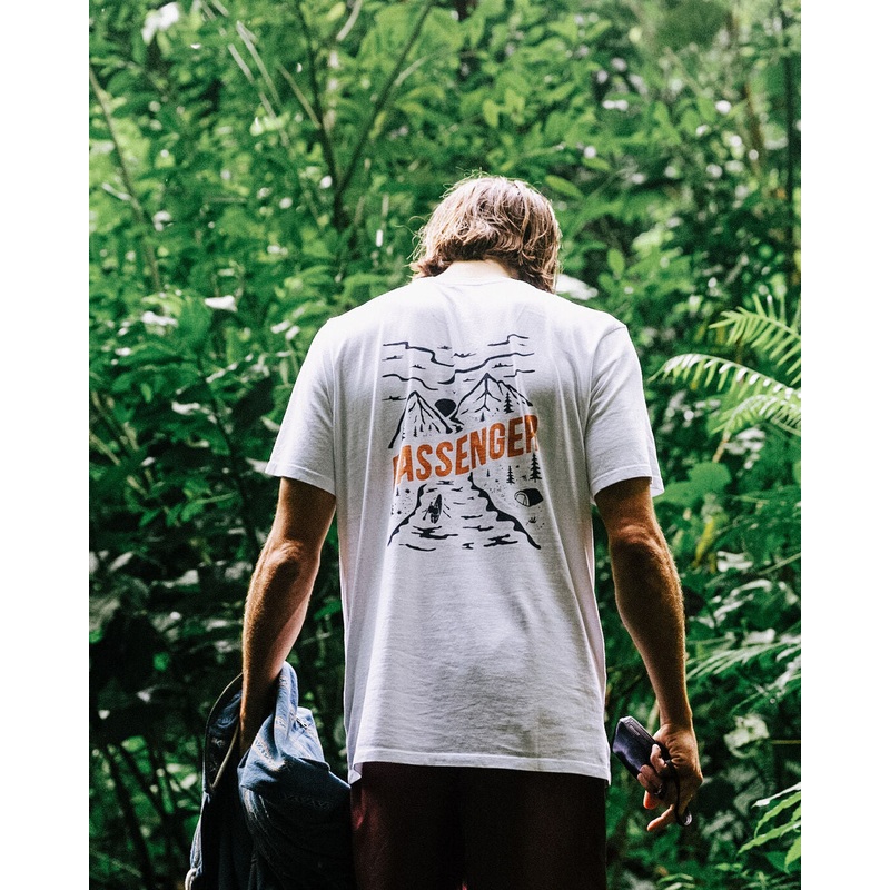 Fjord Recycled Cotton T-Shirt – White