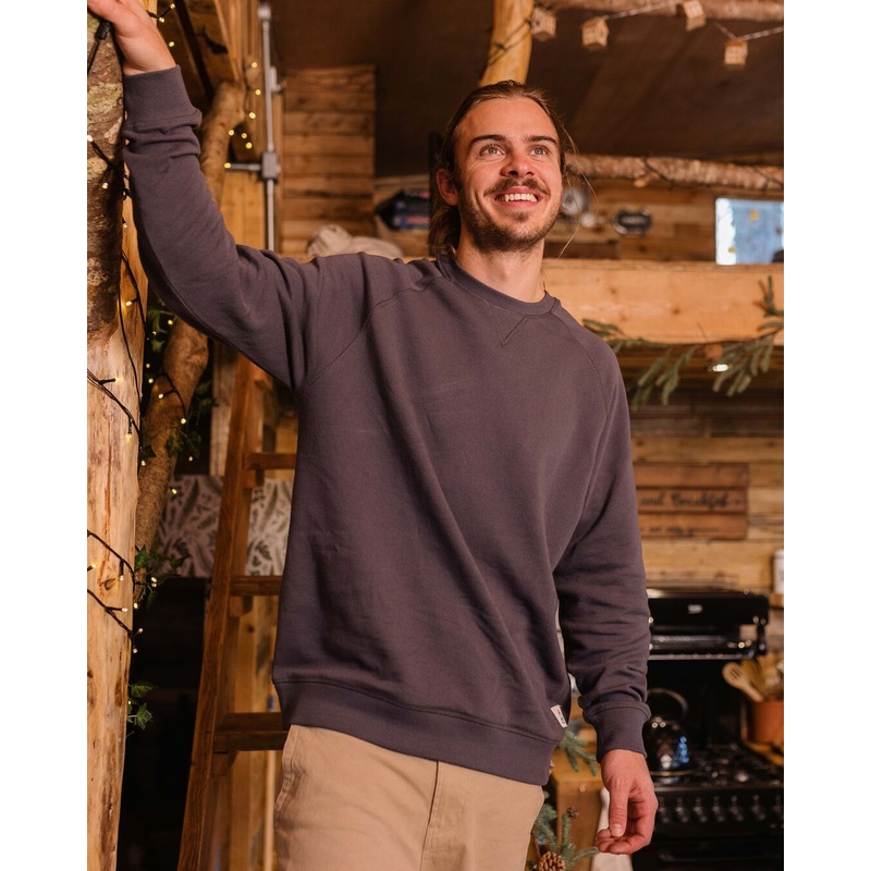 Heritage Men’s Sweatshirt – Faded Black