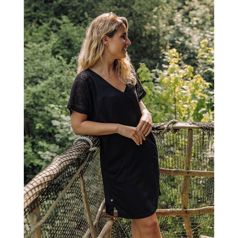 Ambrose Oversized Dress – Black