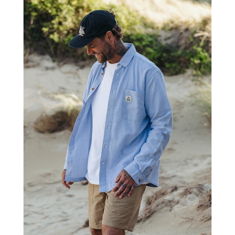 Arica Organic Shirt – Chambray