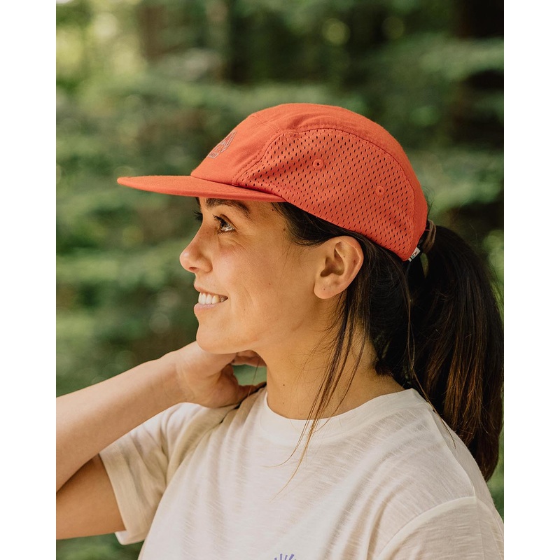 Beyond Organic 5 Panel Cap – Warm Orange