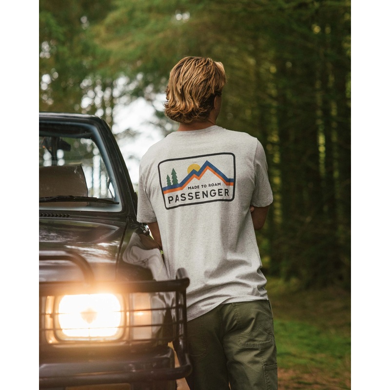 Made To Roam Recycled Cotton T-Shirt – Grey Marl