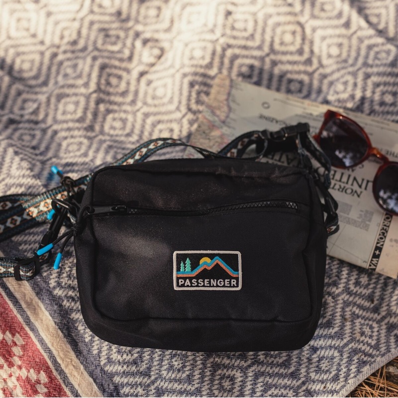 Mainland Recycled Hip Pack – Black