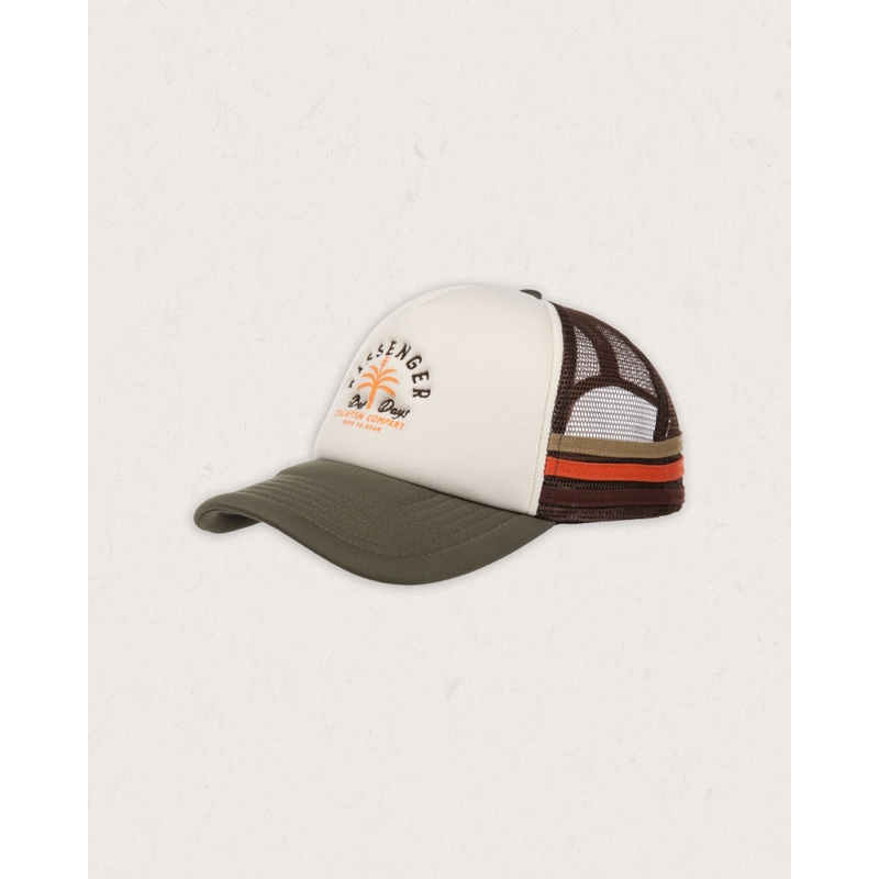 Onda Snapback Trucker Cap – Khaki