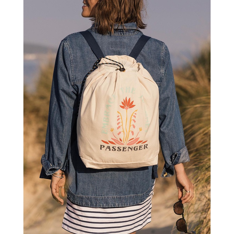 Pico Organic Tote Backpack – Off White