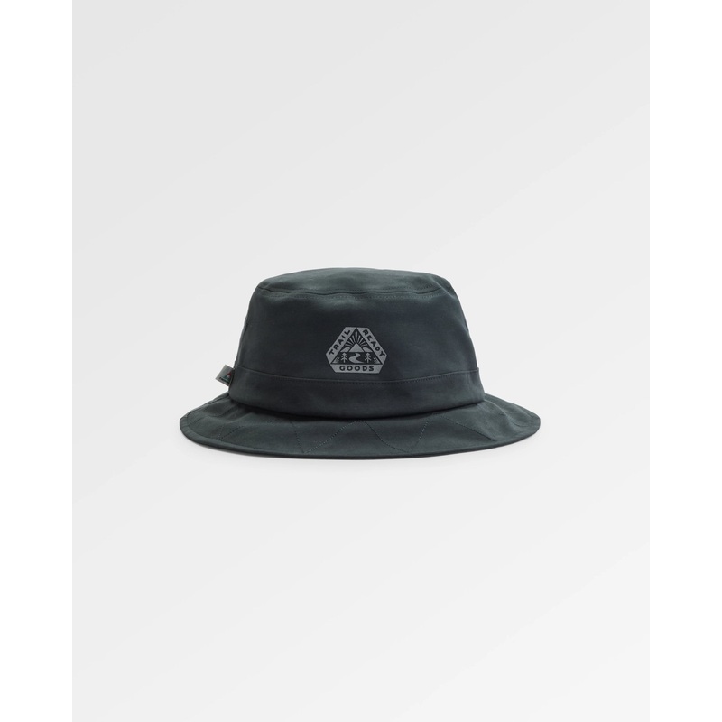 Shaded Organic Bucket Hat – Black