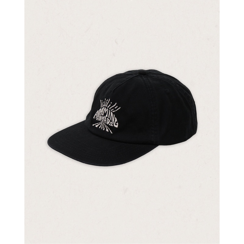 Tolima Recycled 5 Panel Cap – Black
