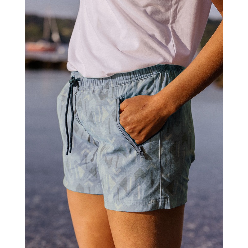 Way Out All Purpose Short – Pistachio Ore Pattern