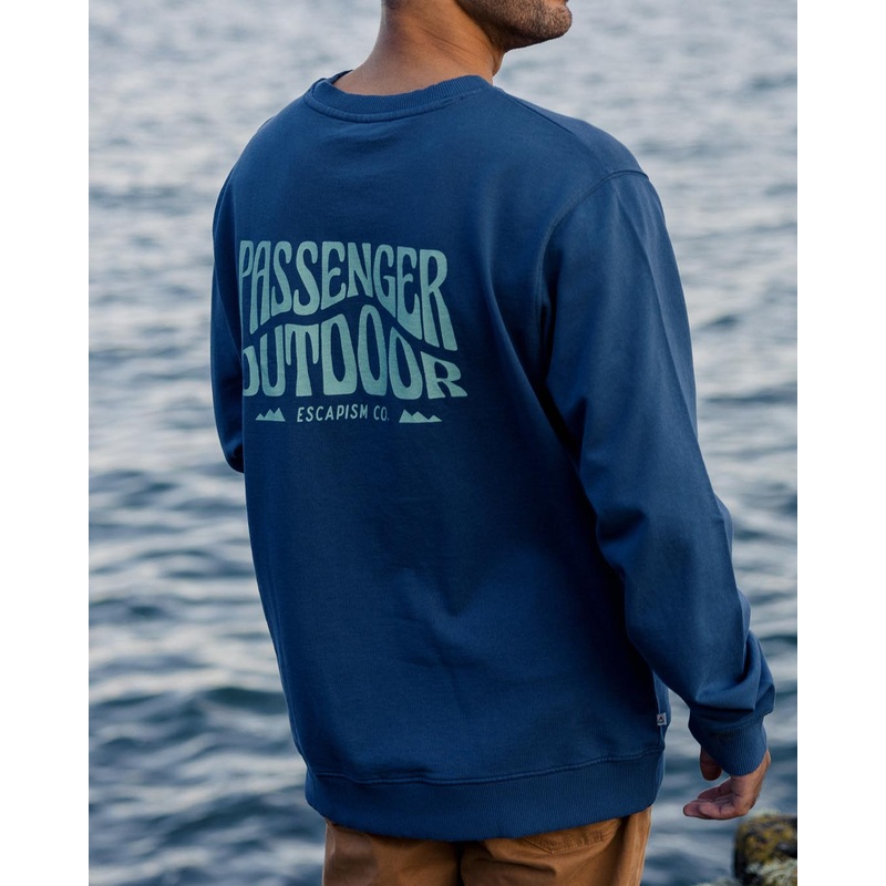 Yuca Recycled Cotton Sweatshirt – Dark Denim