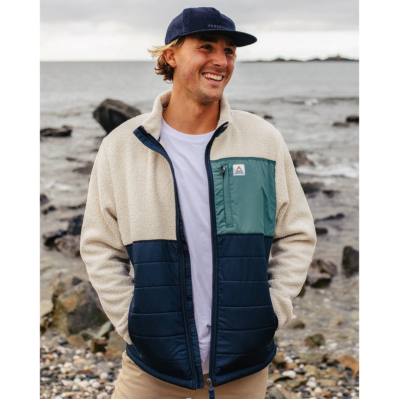 Born Explorer Recycled Polar-Lined Sherpa Fleece – Birch