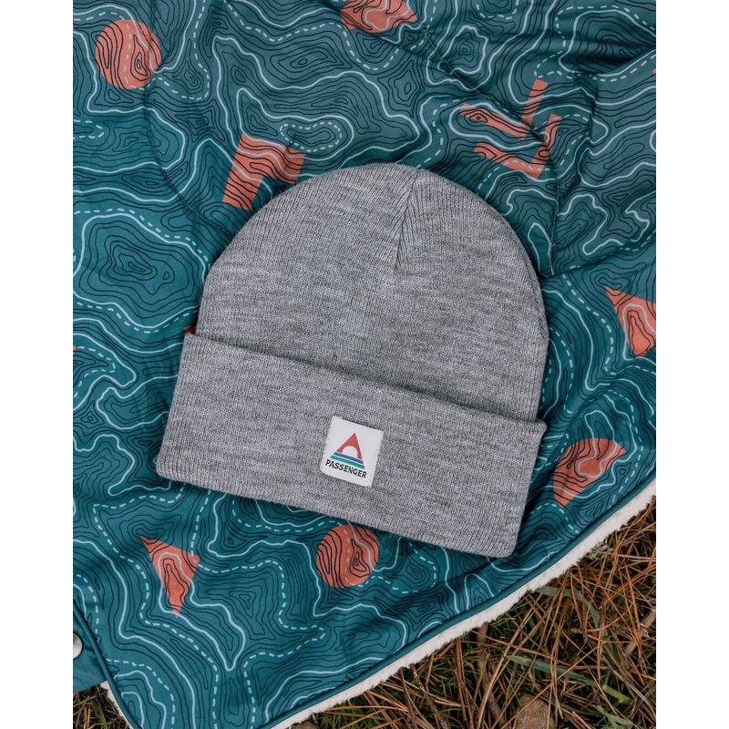 Core Recycled Low-Top Beanie – Grey Marl