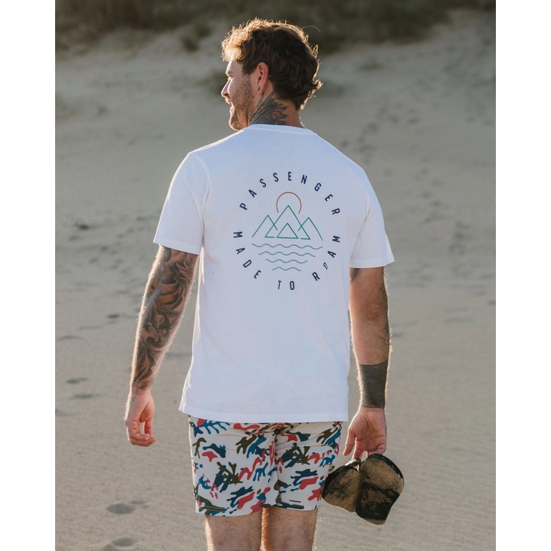 Escapism Recycled Cotton T-Shirt – White
