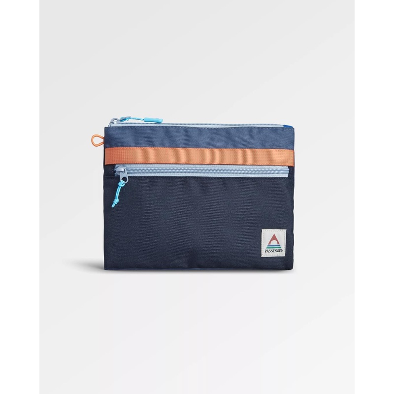 Essentials Recycled Pouch – Dark Denim/ Deep Navy