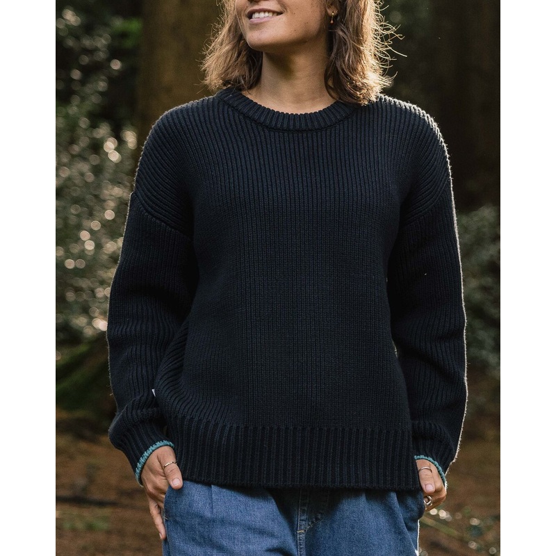 Gondwana Classic Knitted Jumper – Black