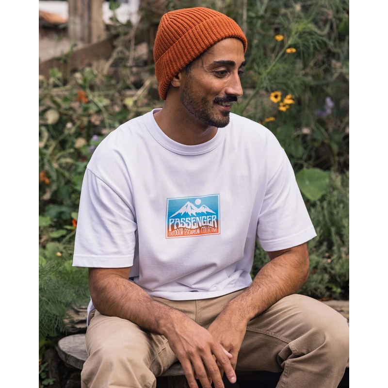 Grounded Organic Relaxed Fit T-Shirt – White