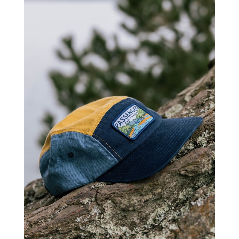 Love The Wild Recycled Cotton 5 Panel Cap – Multi