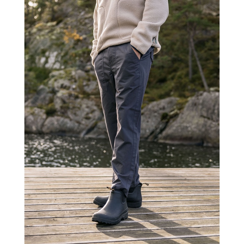 Timeless Crop Trouser – Charcoal